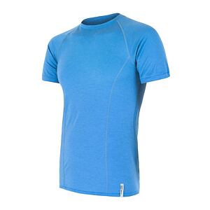 SENSOR MERINO ACTIVE pánské triko kr.rukáv modrá