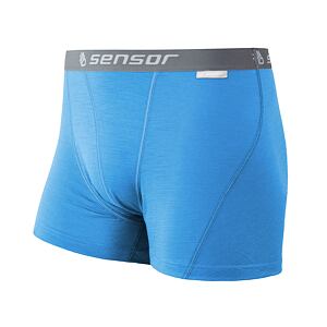 SENSOR MERINO ACTIVE pánské trenky modrá