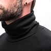 SENSOR MERINO BLEND pánské triko dl.rukáv rolák černá