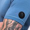 SENSOR MERINO AIR pánské triko kr.rukáv riviera blue