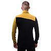 SENSOR MERINO EXTREME pánské triko dl.rukáv zip mustard/černá